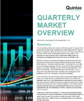 Quarter 3 Market Overview now published